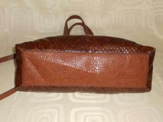 Jessica Simpson Large Brown Satchel Shoulder Bag Handbag Purse Tote NO 
