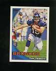 B14676 2010 Topps #440A Tim Tebow Leaping pose RC Bronc
