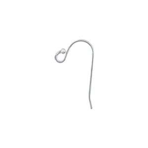  (50) 25pr Ear Wire with Ball End Sterling Silver 38008 