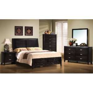 The Simple Stores Morrell Transitional Queen Panel Bedroom 