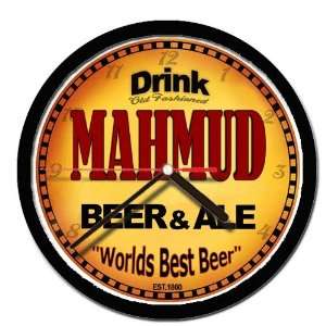  MAHMUD beer and ale cerveza wall clock 