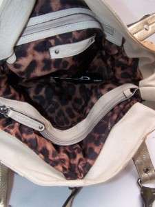 Makowsky TAN/MULTI Leather LISBON Tote Handbag Retail $278 A85992 