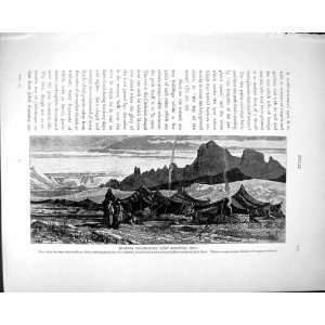   Palestine 1881 Bedawin Wady SebaIyeh Sinai Jebel Musa