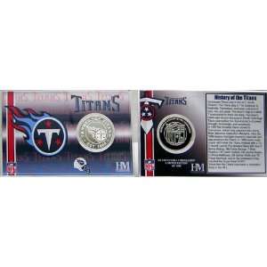 Collectible Silver Medallion Tennessee Titans  Sports 