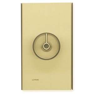  Lutron Electronics T 600 Athena Rotary Dimmer, Gold 