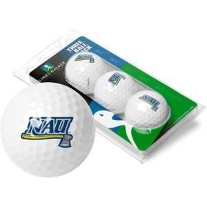  Northern Arizona Lumberjacks NCAA 3 Golf Ball Sleeve Pack 