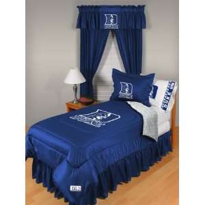  NCAA DUKE BLUE DEVILS LR (9) piece Bedroom Package 