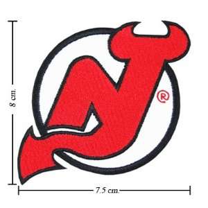 New Jersey Devils Logo Embroidered Iron on Patches  From 