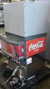 Lancer 8 Head Soda Dispenser w/Ice Machine & Rack  