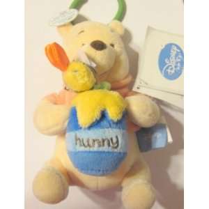   Disney POOH Jitter Toy.Stroller Toy with Jitter Bug Toys & Games
