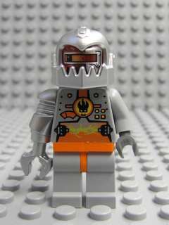NEW Lego Agents Villain MAGMA minifig w/trans Head 8971  