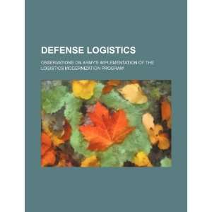   Logistics Modernization Program (9781234540807) U.S. Government