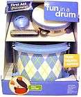 First Act Discovery Fun in a Drum Instrument Set Harmonica Tambourine 
