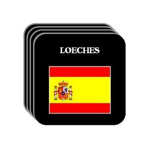  Spain [Espana]   LOECHES Set of 4 Mini Mousepad Coasters 
