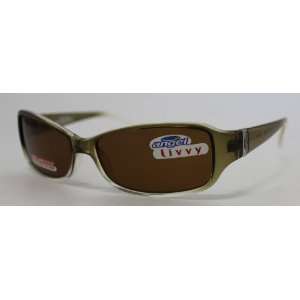  Olive Fade Plastic Wrap, Brown Polarized Lens Livvy