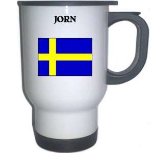  Sweden   JORN White Stainless Steel Mug 