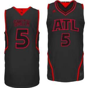 Josh Smith Black on Black Swingman Jersey   Atlanta Hawks Jerseys