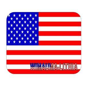  US Flag   Wimauma Lithia, Florida (FL) Mouse Pad 