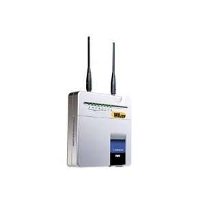  Linksys 4 port Wirelss Router W/srx200 Wrt54gx2 Ea   Model 