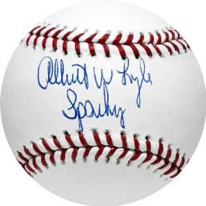   Lyle Autographed Baseball with Full Name Signed