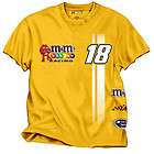 KYLE BUSCH TEE SHIRT M & Ms #18 2012 ADULT LARGE NEW