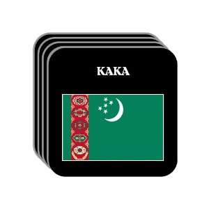  Turkmenistan   KAKA Set of 4 Mini Mousepad Coasters 