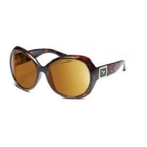 7Eye Sunglasses Lily / Frame Leopard Tortoise Lens Color Amp Copper 