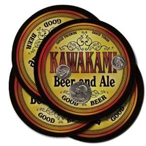  KAWAKAMI Family Name Beer & Ale Coasters 