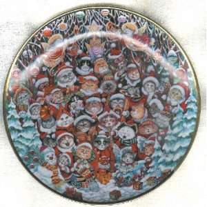  Santa Claws Decorative Plate   No. H 6193