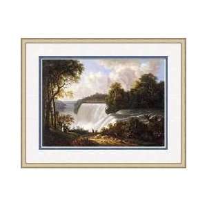  Niagara Falls Scene Framed Giclee Print