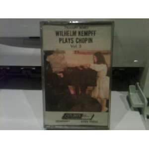  Wilhelm Kempff Plays Chopin Volume 3 Cassette Everything 