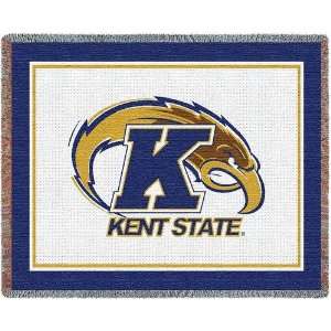  Kent State University Athletic Logo Jacquard Woven Throw 