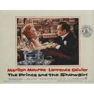   Half Sheet B 22x28 Laurence Olivier Marilyn Monroe