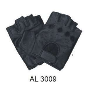  Soft Premium Lambskin Leather Fingerless Glove Automotive