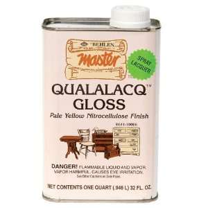   qt. Qualalacq™ Alcohol Resistant Lacquers, Gloss