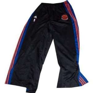  Eddie House #50 2010 Knicks Used Black Warmup Pants (L2 