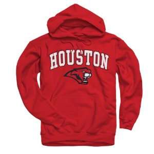  Houston Cougars Red Perennial II Hooded Sweatshirt Sports 