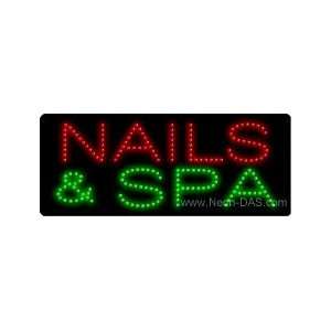 Nails Spa LED Sign 11 x 27