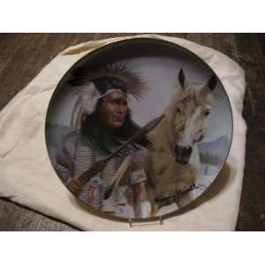    Chief Pontiac Collectors Plate Signed By Artist 