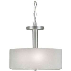Forte Lighting 2425 03 55 Brushed Nickel Contemporary / Modern 15Wx13H 