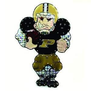 20 NCAA Purdue Boilermakers Lighted Outdoor Football Player Window 