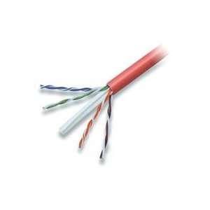  Belkin CAT6 SOLID BULK CABLE * 4PR;24AWG; 500 RED 