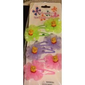   Winnie the Pooh (child/adult size) Hair Clips NIP 