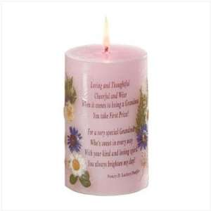  Floral Grandmother Candle