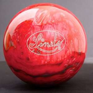  Linds Glow Laser Bowling Ball  Lave Red Sports 