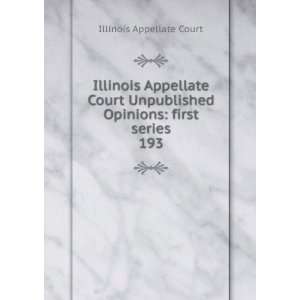  Illinois Appellate Court Unpublished Opinions first 