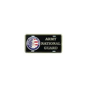  Army National Guard License Plate Automotive