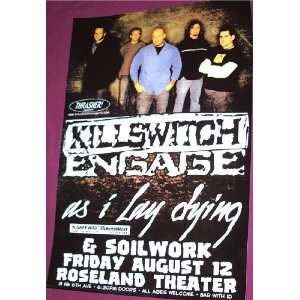  Killswitch Engage Poster   Concert Flyer   Roseland