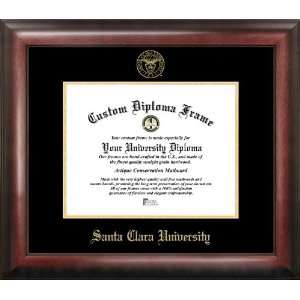  Santa Clara University Gold Embossed Diploma Frame Sports 