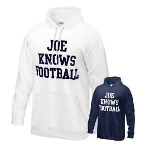   Joe Knows Football Hooded Sweatshirt 